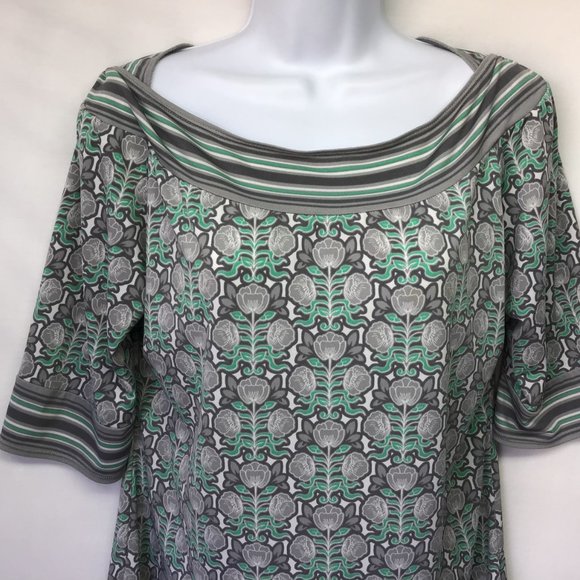 Max Studio Women Boat Neck Tunic L - Picture 2 of 6